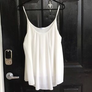 Elegant White Women's Top. Size 2X. By JJ Perfection